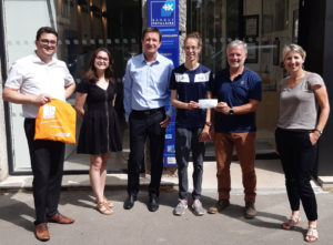 FONDS ACEF AURA pour la Solidarité aux côtés du club LYON SPRINT EVOLUTION pour aider les malades