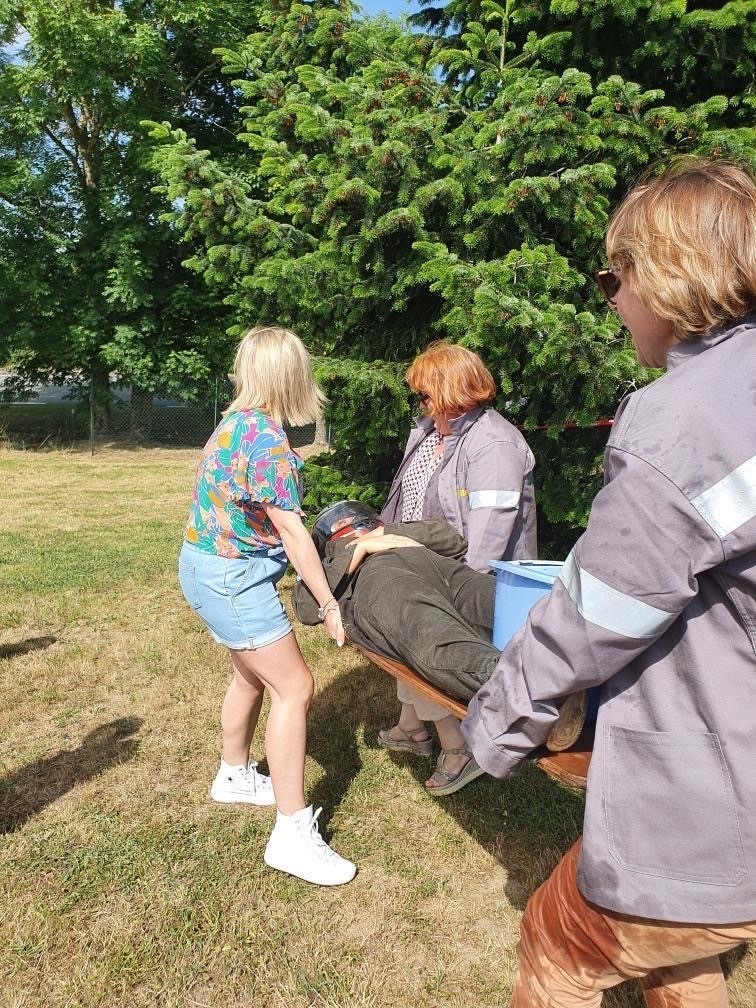 Défi de la journée de solidarité en faveur des orphelins des sapeur pompiers de Néris-les-bains