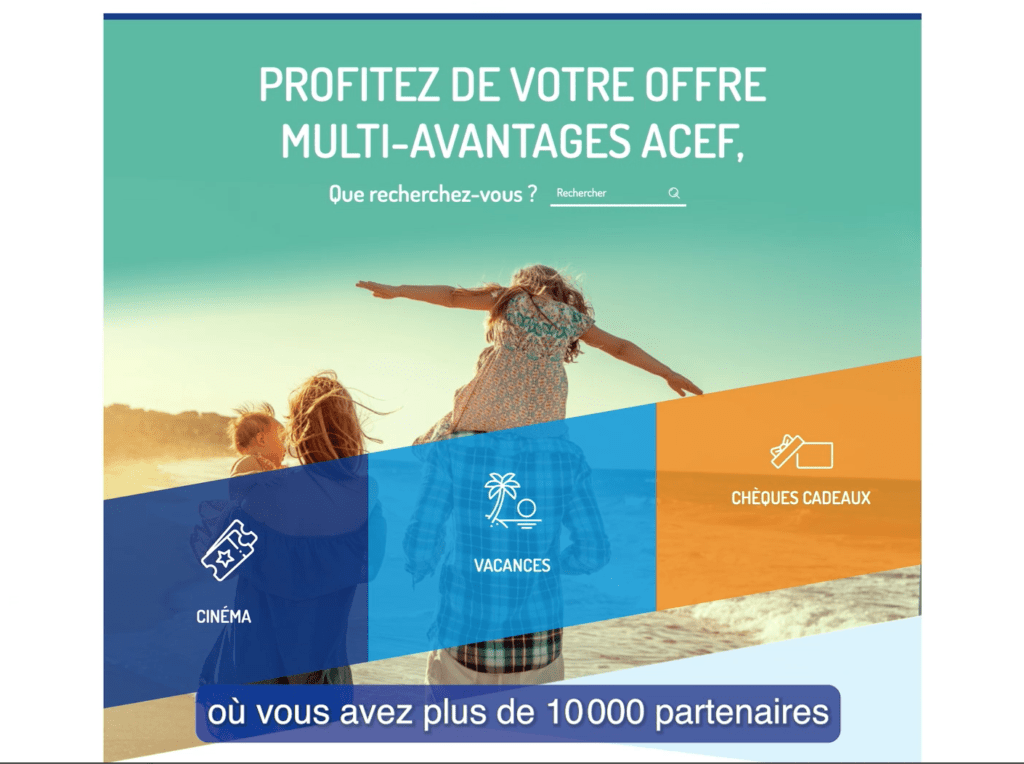 L'offre ACEF multi-avantages