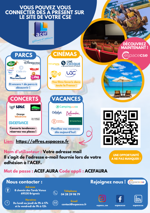 Affiche CSE À ImprimerPNG